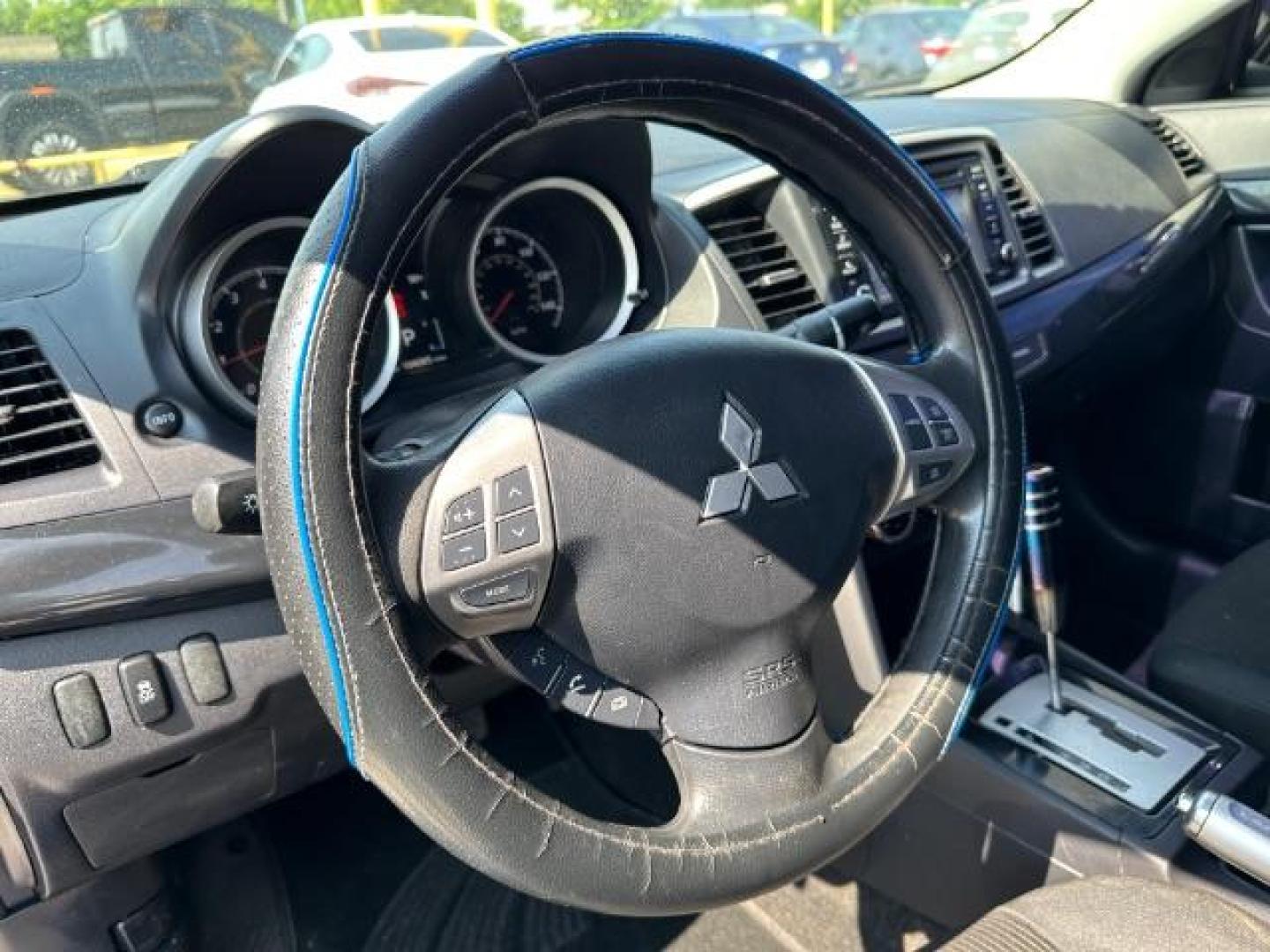 2017 BLUE Mitsubishi Lancer ES CVT (JA32U2FU2HU) with an 2.0L L4 SOHC 16V engine, Continuously Variabl transmission, located at 2715 W Pioneer Pkwy, Arlington, TX, 76013, (817) 265-9009, 32.710262, -97.153236 - Photo#12