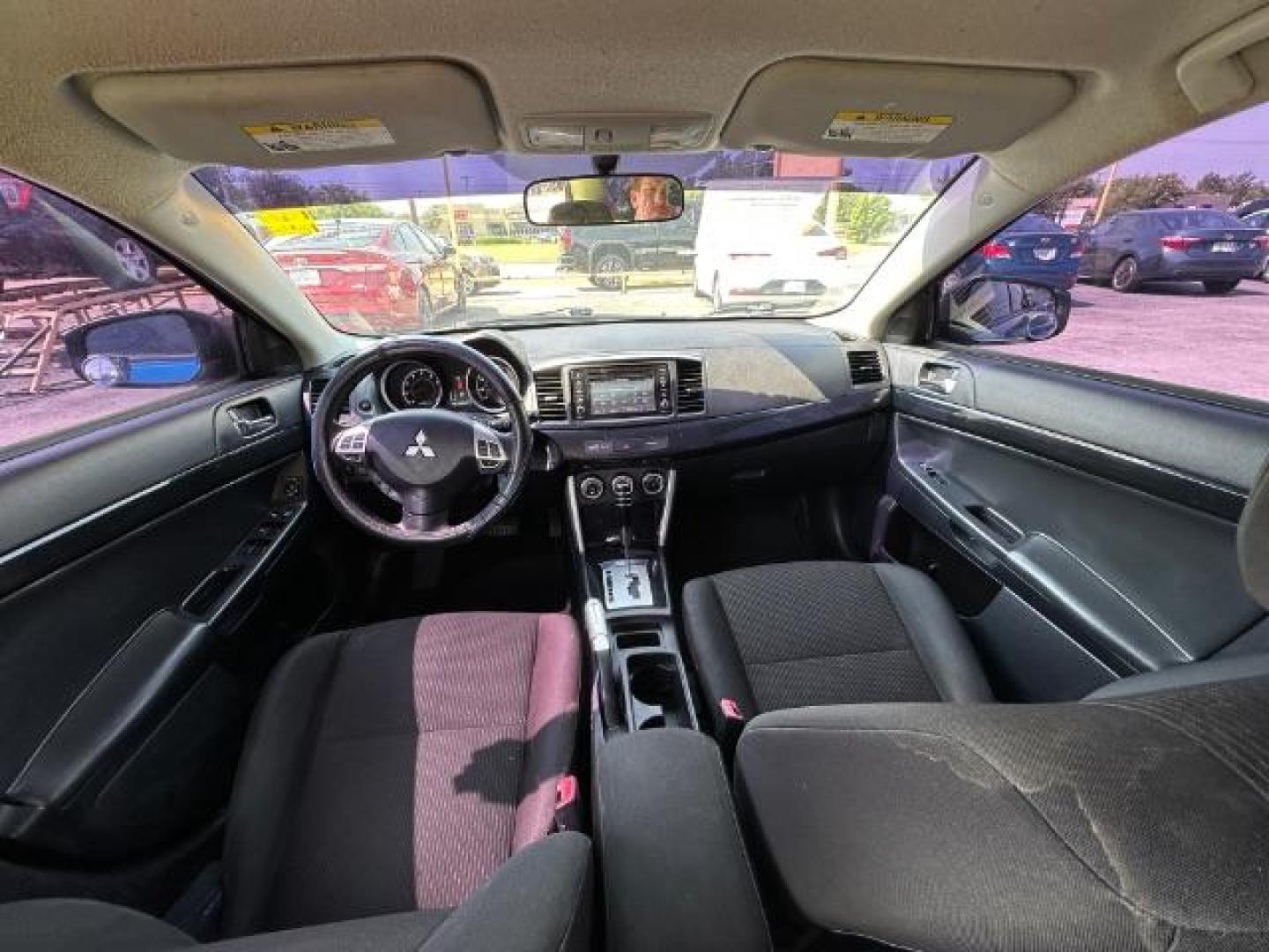 2017 BLUE Mitsubishi Lancer ES CVT (JA32U2FU2HU) with an 2.0L L4 SOHC 16V engine, Continuously Variabl transmission, located at 2715 W Pioneer Pkwy, Arlington, TX, 76013, (817) 265-9009, 32.710262, -97.153236 - Photo#16