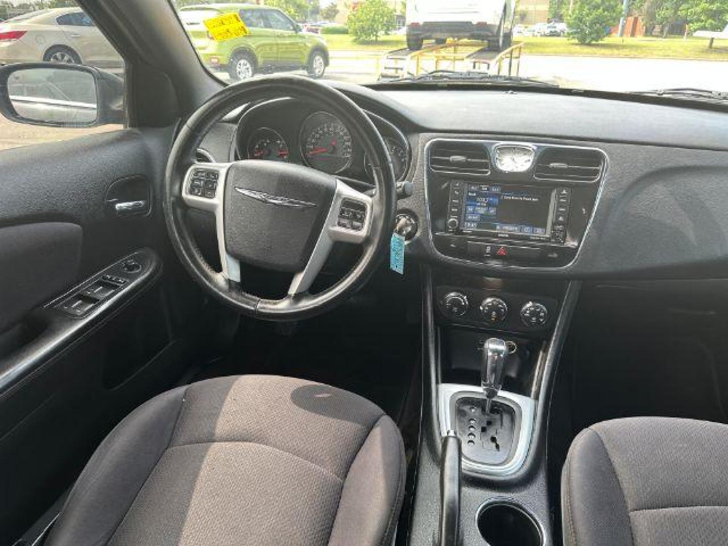 2013 BLACK Chrysler 200 Touring (1C3CCBBB4DN) with an 2.4L L4 DOHC 16V engine, 6-Speed Automatic transmission, located at 2715 W Pioneer Pkwy, Arlington, TX, 76013, (817) 265-9009, 32.710262, -97.153236 - Photo#14