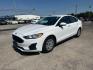 2020 WHITE Ford Fusion S (3FA6P0G75LR) with an 2.5L L4 DOHC 16V engine, 6-Speed Automatic transmission, located at 2715 W Pioneer Pkwy, Arlington, TX, 76013, (817) 265-9009, 32.710262, -97.153236- Photo#2