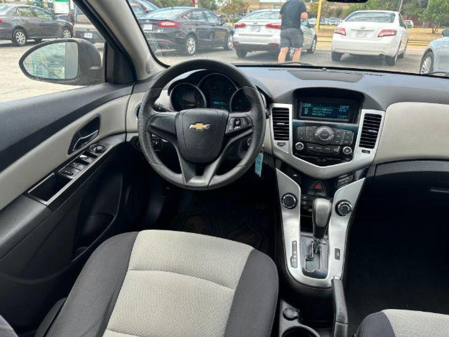 2015 BLACK Chevrolet Cruze LS Auto (1G1PA5SH7F7) with an 1.8L L4 DOHC 16V FFV engine, 6-Speed Automatic transmission, located at 2715 W Pioneer Pkwy, Arlington, TX, 76013, (817) 265-9009, 32.710262, -97.153236 - Photo#12