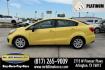 2016 YELLOW Kia Rio LX 6A (KNADM4A3XG6) with an 1.6L L4 DOHC 16V engine, 6-Speed Automatic transmission, located at 2715 W Pioneer Pkwy, Arlington, TX, 76013, (817) 265-9009, 32.710262, -97.153236 - Photo#0