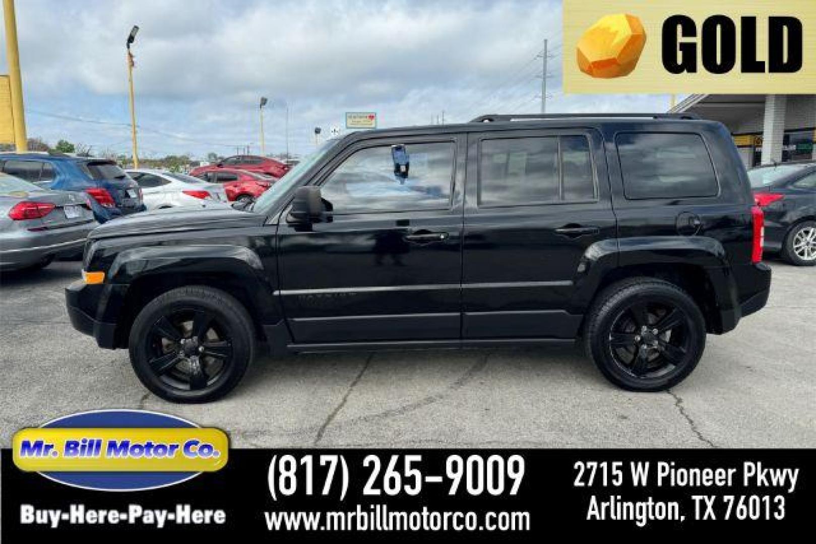 2015 Black Clearcoat Jeep Patriot Sport 2WD (1C4NJPBA1FD) with an 2.0L L4 DOHC 16V engine, located at 2715 W Pioneer Pkwy, Arlington, TX, 76013, (817) 265-9009, 32.710262, -97.153236 - Photo#0