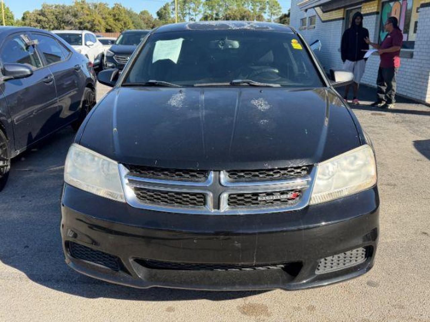 2013 BLACK Dodge Avenger Base (1C3CDZAB7DN) with an 2.4L L4 DOHC 16V engine, 4-Speed Automatic transmission, located at 2715 W Pioneer Pkwy, Arlington, TX, 76013, (817) 265-9009, 32.710262, -97.153236 - Photo#4