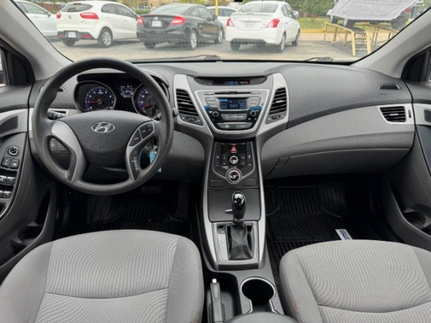 2016 BLUE Hyundai Elantra SE 6AT (5NPDH4AE1GH) with an 1.8L L4 DOHC 16V engine, 6-Speed Automatic transmission, located at 2715 W Pioneer Pkwy, Arlington, TX, 76013, (817) 265-9009, 32.710262, -97.153236- Photo#11