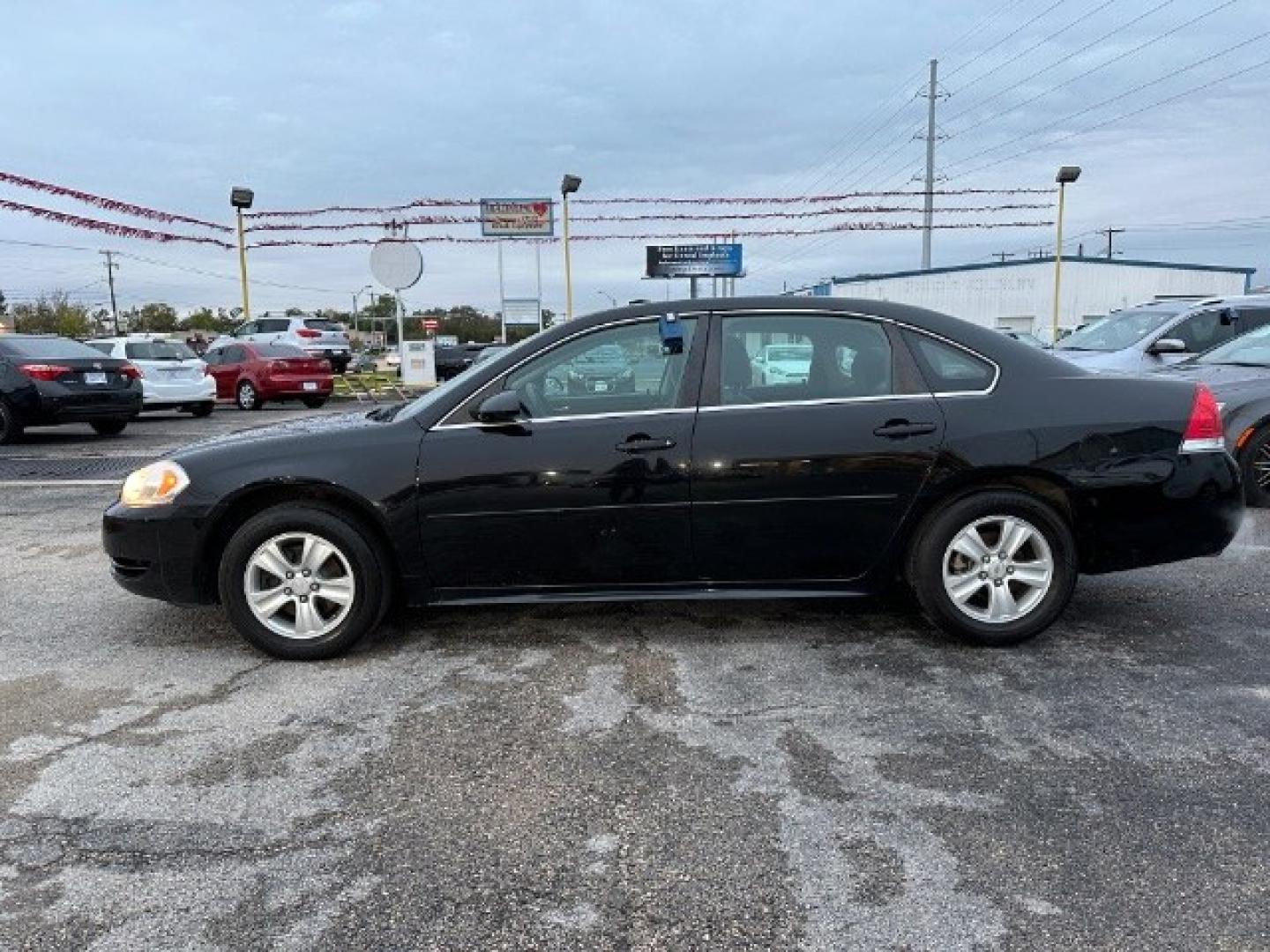 2013 GRAY Chevrolet Impala LS (Fleet) (2G1WF5E34D1) with an 3.6L V6 DOHC 16V FFV engine, 6-Speed Automatic transmission, located at 2715 W Pioneer Pkwy, Arlington, TX, 76013, (817) 265-9009, 32.710262, -97.153236- Photo#1