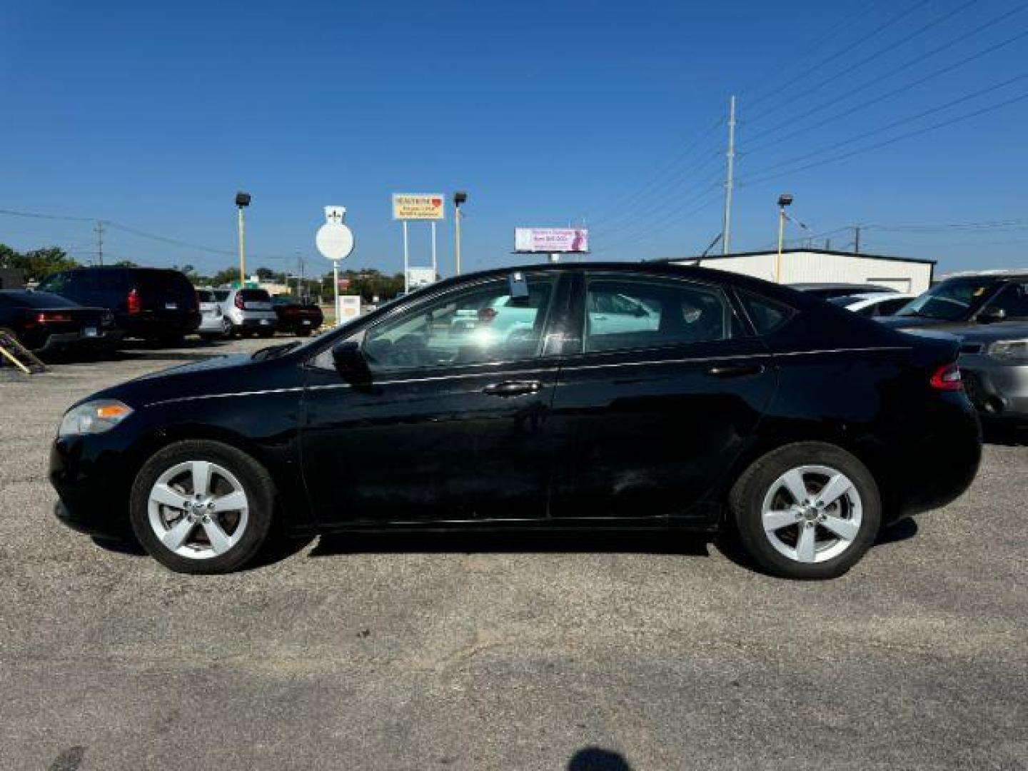2016 BLACK Dodge Dart SXT Sport (1C3CDFFA6GD) with an 2.0L L4 DOHC 16V TUR engine, located at 2715 W Pioneer Pkwy, Arlington, TX, 76013, (817) 265-9009, 32.710262, -97.153236 - Photo#1