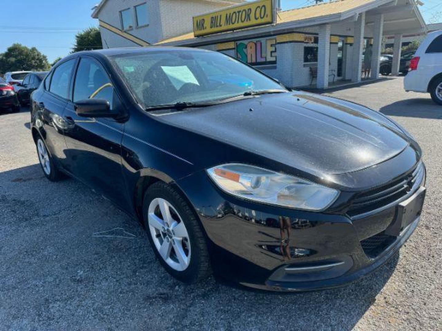 2016 BLACK Dodge Dart SXT Sport (1C3CDFFA6GD) with an 2.0L L4 DOHC 16V TUR engine, located at 2715 W Pioneer Pkwy, Arlington, TX, 76013, (817) 265-9009, 32.710262, -97.153236 - Photo#4