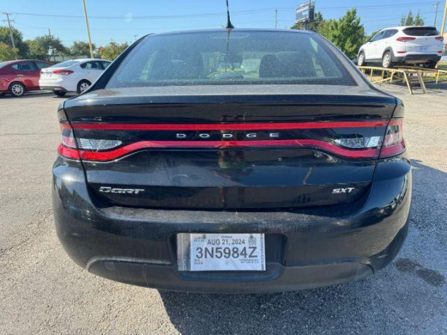 2016 BLACK Dodge Dart SXT Sport (1C3CDFFA6GD) with an 2.0L L4 DOHC 16V TUR engine, located at 2715 W Pioneer Pkwy, Arlington, TX, 76013, (817) 265-9009, 32.710262, -97.153236 - Photo#6