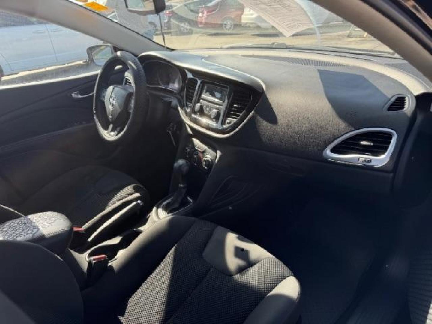 2016 BLACK Dodge Dart SXT Sport (1C3CDFFA6GD) with an 2.0L L4 DOHC 16V TUR engine, located at 2715 W Pioneer Pkwy, Arlington, TX, 76013, (817) 265-9009, 32.710262, -97.153236 - Photo#13