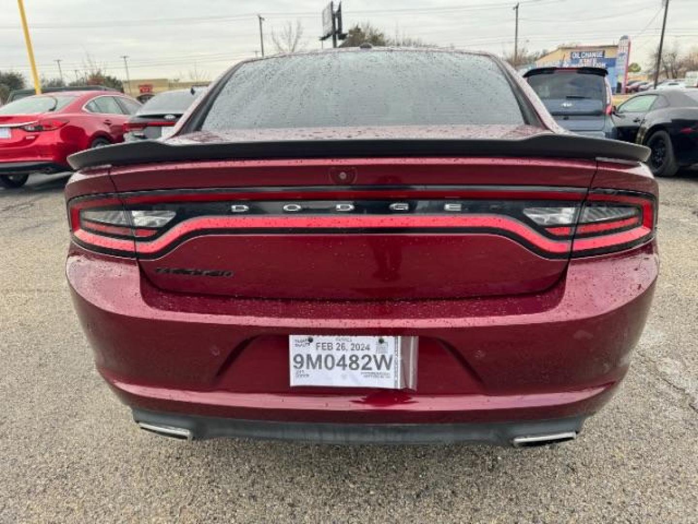 2019 MAROON Dodge Charger SXT (2C3CDXBG2KH) with an 3.6L V6 DOHC 24V engine, 8-Speed Automatic transmission, located at 2715 W Pioneer Pkwy, Arlington, TX, 76013, (817) 265-9009, 32.710262, -97.153236 - Photo#6