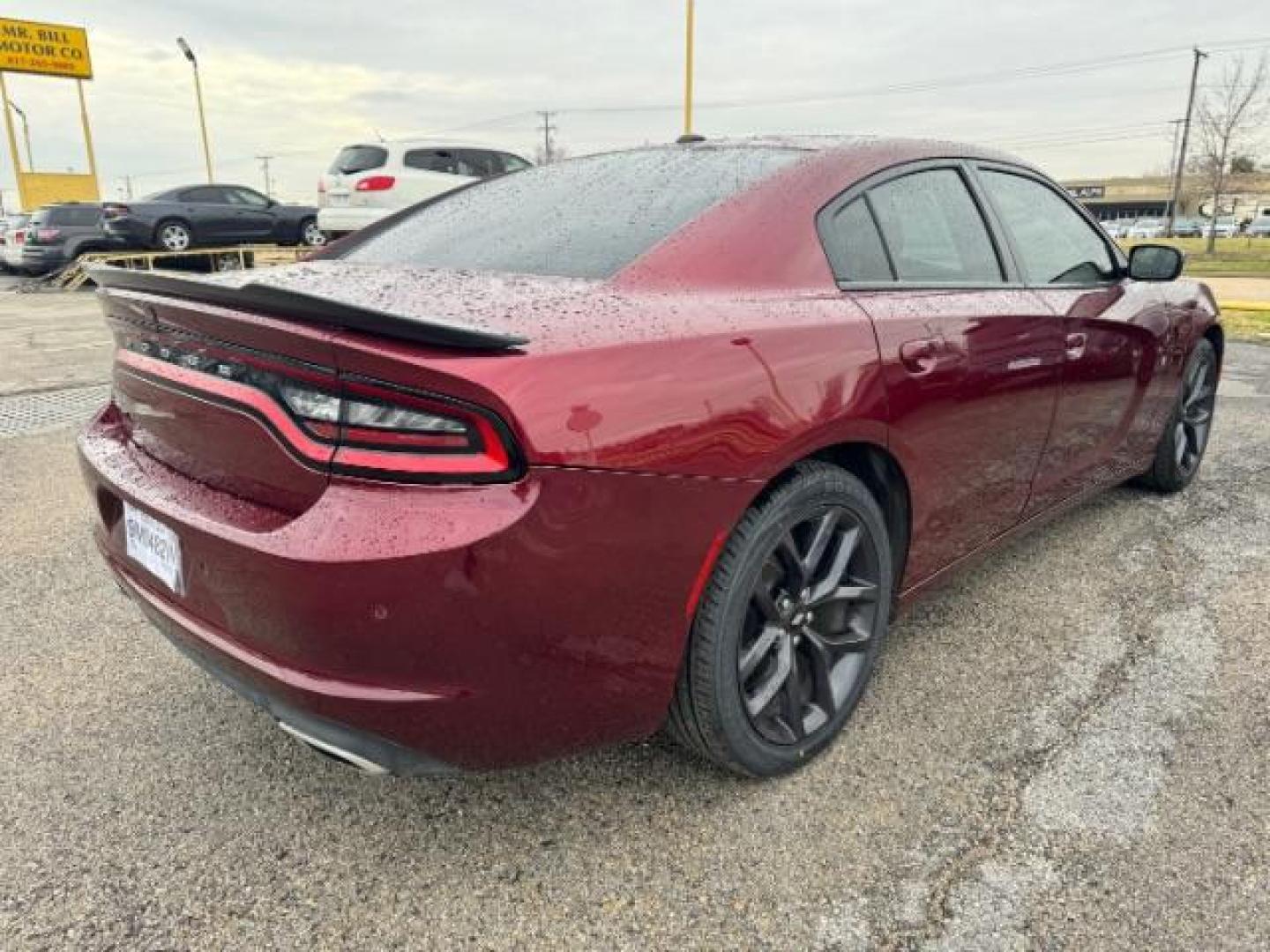 2019 MAROON Dodge Charger SXT (2C3CDXBG2KH) with an 3.6L V6 DOHC 24V engine, 8-Speed Automatic transmission, located at 2715 W Pioneer Pkwy, Arlington, TX, 76013, (817) 265-9009, 32.710262, -97.153236 - Photo#7
