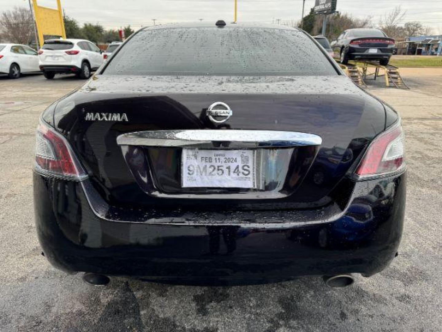 2014 BLACK Nissan Maxima S (1N4AA5AP0EC) with an 3.5L V6 DOHC 24V engine, Continuously Variabl transmission, located at 2715 W Pioneer Pkwy, Arlington, TX, 76013, (817) 265-9009, 32.710262, -97.153236 - Photo#7