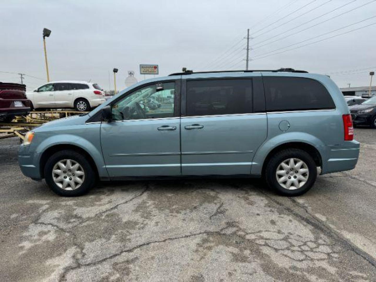 2010 BLUE Chrysler Town and Country LX (2A4RR4DE1AR) with an 3.3L V6 OHV 12V engine, 4-Speed Automatic transmission, located at 2715 W Pioneer Pkwy, Arlington, TX, 76013, (817) 265-9009, 32.710262, -97.153236 - Photo#1
