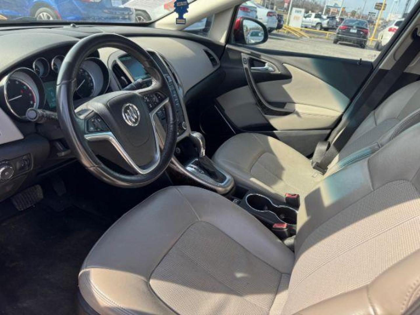 2012 RED Buick Verano Convenience (1G4PR5SK4C4) with an 2.4L L4 DOHC 16V FFV engine, 6-Speed Automatic transmission, located at 2715 W Pioneer Pkwy, Arlington, TX, 76013, (817) 265-9009, 32.710262, -97.153236 - Photo#14