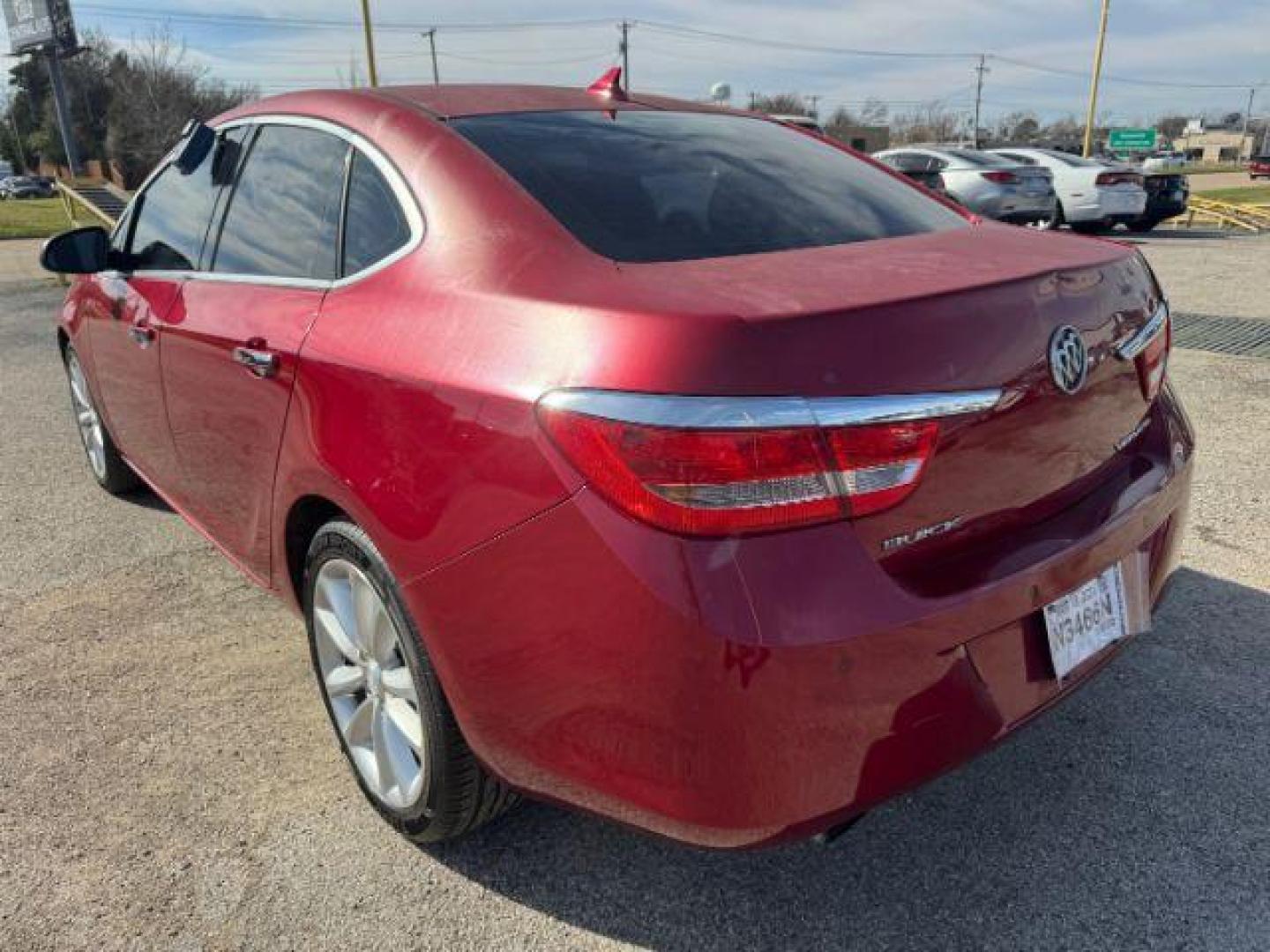 2012 RED Buick Verano Convenience (1G4PR5SK4C4) with an 2.4L L4 DOHC 16V FFV engine, 6-Speed Automatic transmission, located at 2715 W Pioneer Pkwy, Arlington, TX, 76013, (817) 265-9009, 32.710262, -97.153236 - Photo#7