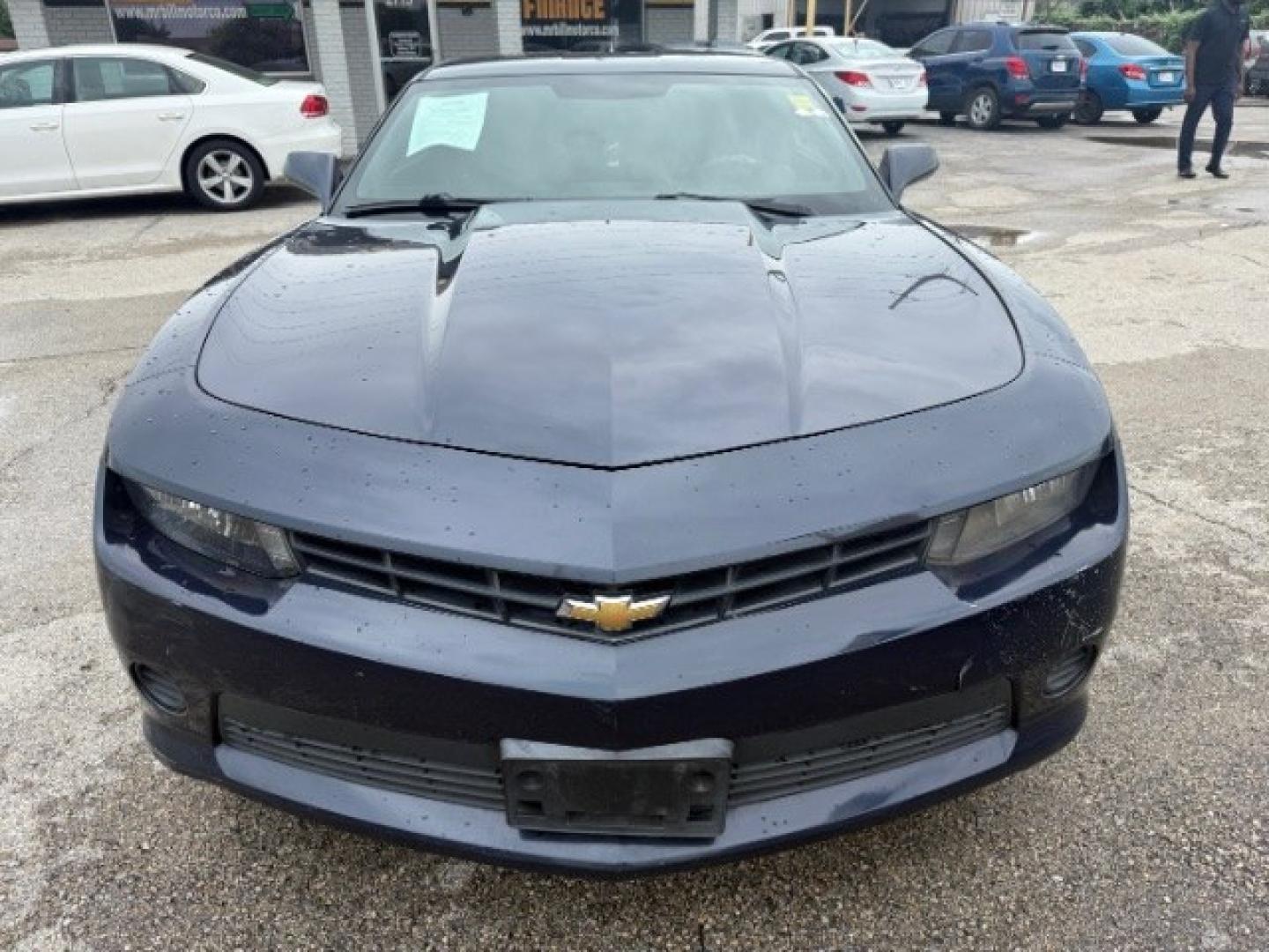 2015 BLACK Chevrolet Camaro 2LS Coupe (2G1FB1E3XF9) with an 3.6L V6 DOHC 24V FFV engine, 6-Speed Automatic transmission, located at 2715 W Pioneer Pkwy, Arlington, TX, 76013, (817) 265-9009, 32.710262, -97.153236- Photo#4