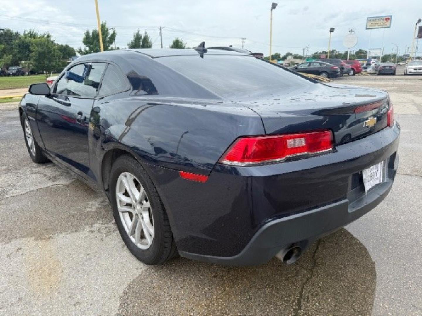 2015 BLACK Chevrolet Camaro 2LS Coupe (2G1FB1E3XF9) with an 3.6L V6 DOHC 24V FFV engine, 6-Speed Automatic transmission, located at 2715 W Pioneer Pkwy, Arlington, TX, 76013, (817) 265-9009, 32.710262, -97.153236- Photo#6