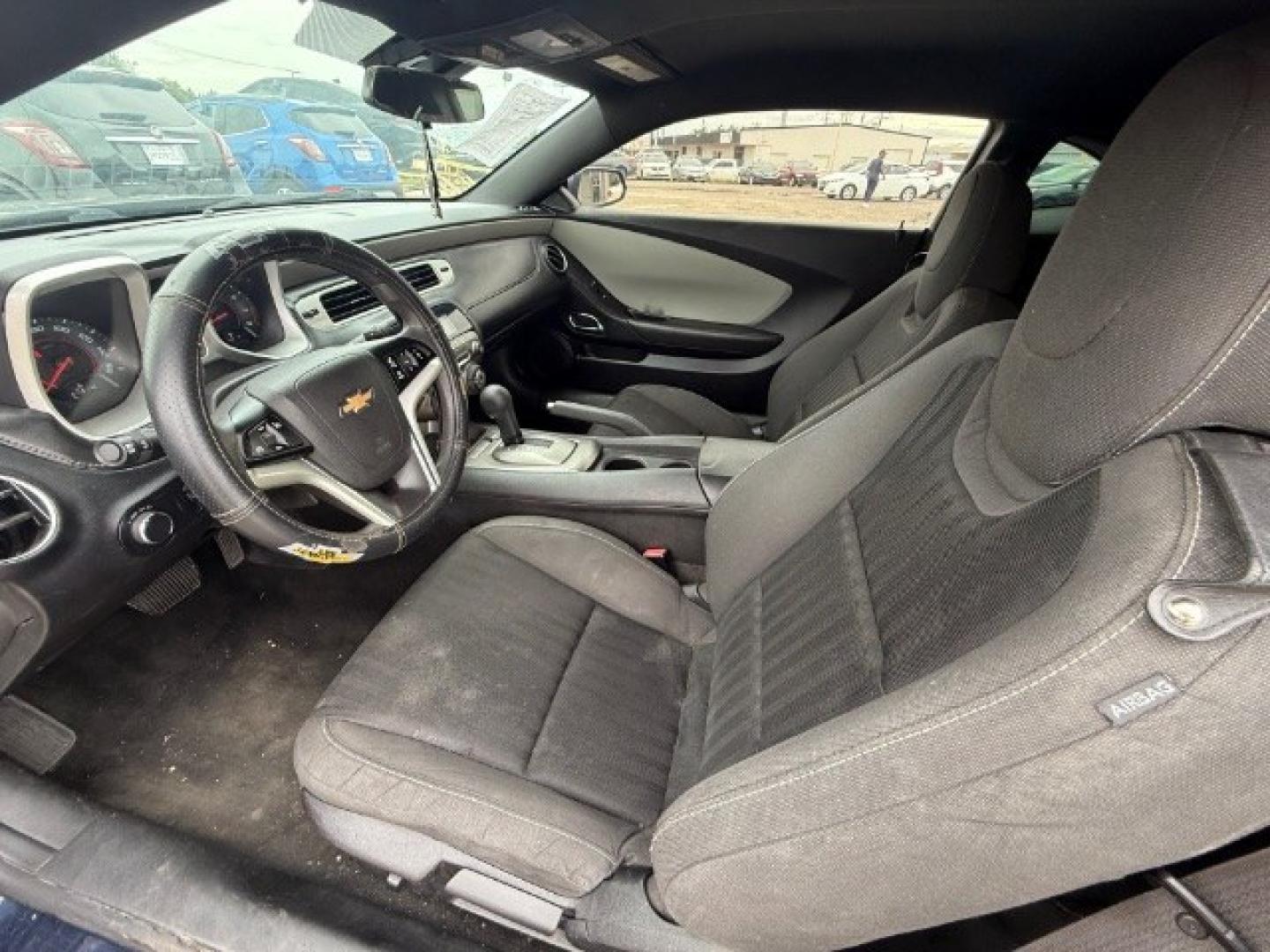 2015 BLACK Chevrolet Camaro 2LS Coupe (2G1FB1E3XF9) with an 3.6L V6 DOHC 24V FFV engine, 6-Speed Automatic transmission, located at 2715 W Pioneer Pkwy, Arlington, TX, 76013, (817) 265-9009, 32.710262, -97.153236- Photo#14