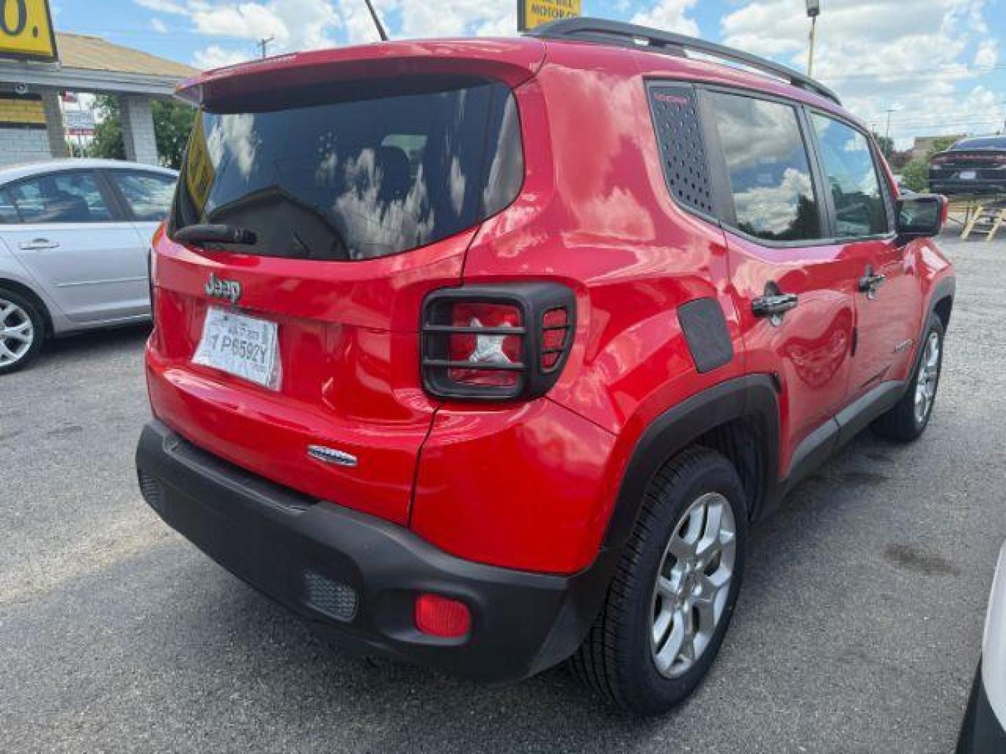 2017 Colorado Red Jeep Renegade Latitude FWD (ZACCJABB1HP) with an 2.4L L4 DOHC 16V engine, 6-Speed Manual transmission, located at 2715 W Pioneer Pkwy, Arlington, TX, 76013, (817) 265-9009, 32.710262, -97.153236 - Photo#6