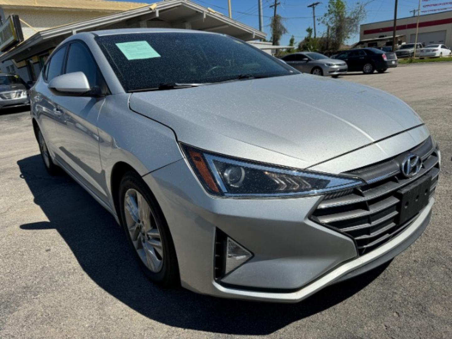 2020 SILVER Hyundai Elantra Limited (5NPD84LF3LH) with an 1.8L L4 DOHC 16V engine, 6-Speed Automatic transmission, located at 2715 W Pioneer Pkwy, Arlington, TX, 76013, (817) 265-9009, 32.710262, -97.153236- Photo#7