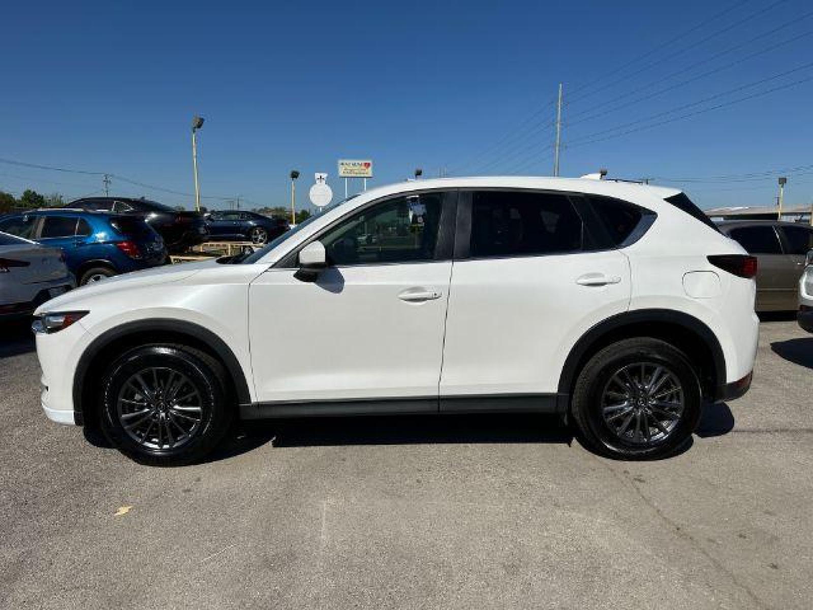 2019 WHITE Mazda CX-5 Sport (JM3KFABM5K0) with an 2.5L L4 DOHC 16V engine, 6-Speed Automatic transmission, located at 2715 W Pioneer Pkwy, Arlington, TX, 76013, (817) 265-9009, 32.710262, -97.153236 - Photo #3