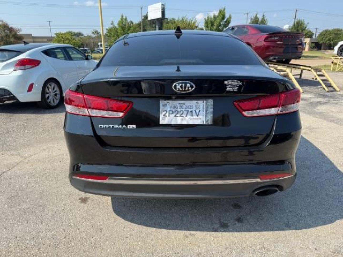 2018 BLACK Kia Optima LX (5XXGT4L32JG) with an 2.4L L4 DOHC 16V engine, 6-Speed Automatic transmission, located at 2715 W Pioneer Pkwy, Arlington, TX, 76013, (817) 265-9009, 32.710262, -97.153236 - Photo#7