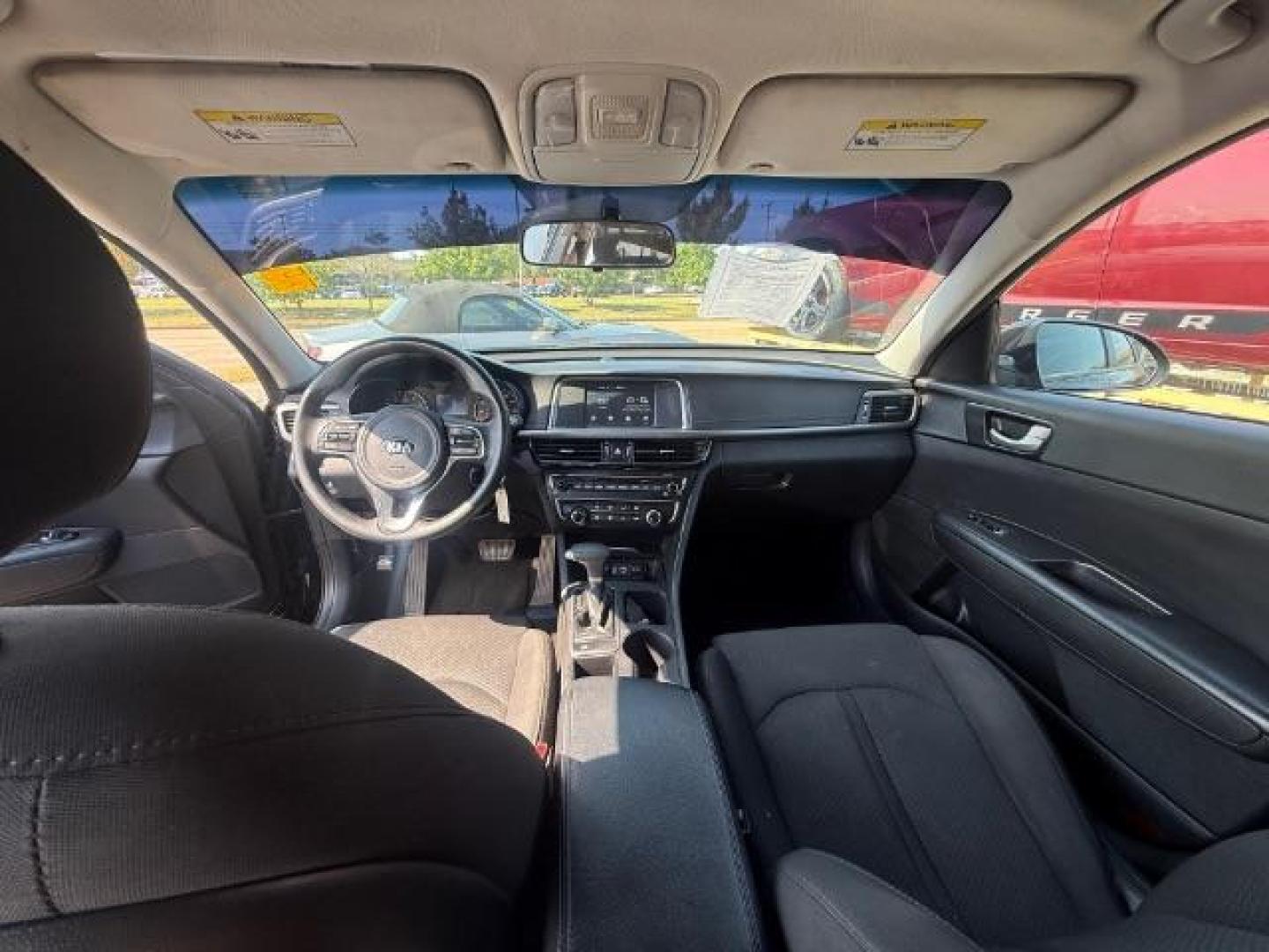 2018 BLACK Kia Optima LX (5XXGT4L32JG) with an 2.4L L4 DOHC 16V engine, 6-Speed Automatic transmission, located at 2715 W Pioneer Pkwy, Arlington, TX, 76013, (817) 265-9009, 32.710262, -97.153236 - Photo#12