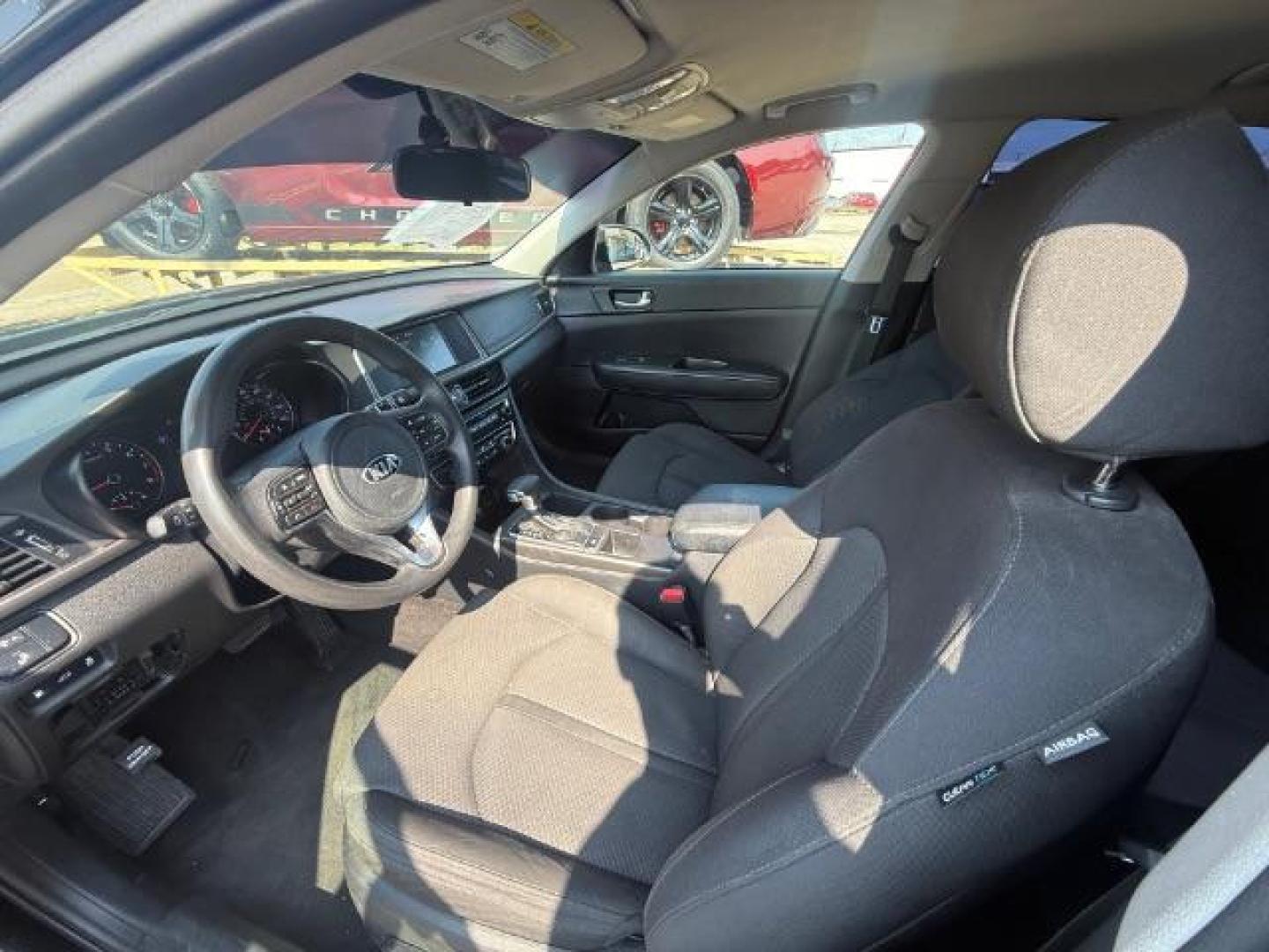 2018 BLACK Kia Optima LX (5XXGT4L32JG) with an 2.4L L4 DOHC 16V engine, 6-Speed Automatic transmission, located at 2715 W Pioneer Pkwy, Arlington, TX, 76013, (817) 265-9009, 32.710262, -97.153236 - Photo#13