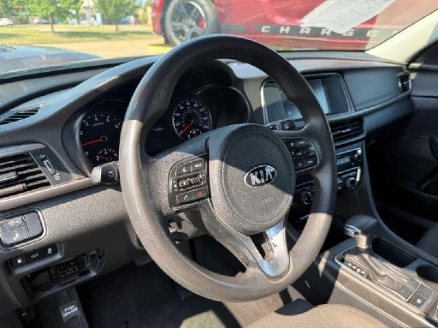 2018 BLACK Kia Optima LX (5XXGT4L32JG) with an 2.4L L4 DOHC 16V engine, 6-Speed Automatic transmission, located at 2715 W Pioneer Pkwy, Arlington, TX, 76013, (817) 265-9009, 32.710262, -97.153236 - Photo#14