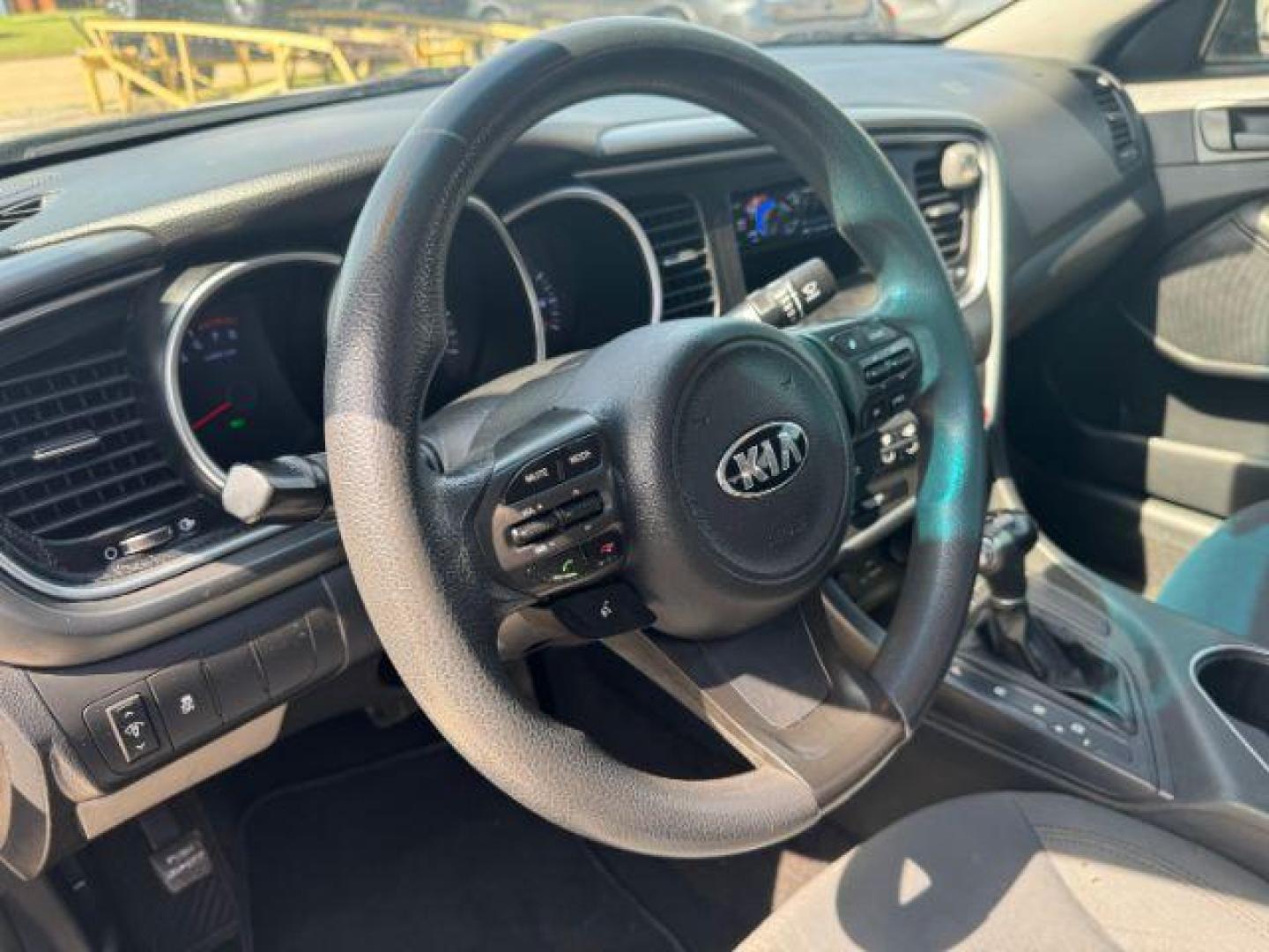 2015 BLACK Kia Optima LX (KNAGM4A70F5) with an 2.4L L4 DOHC 16V engine, 6-Speed Automatic transmission, located at 2715 W Pioneer Pkwy, Arlington, TX, 76013, (817) 265-9009, 32.710262, -97.153236 - Photo#15
