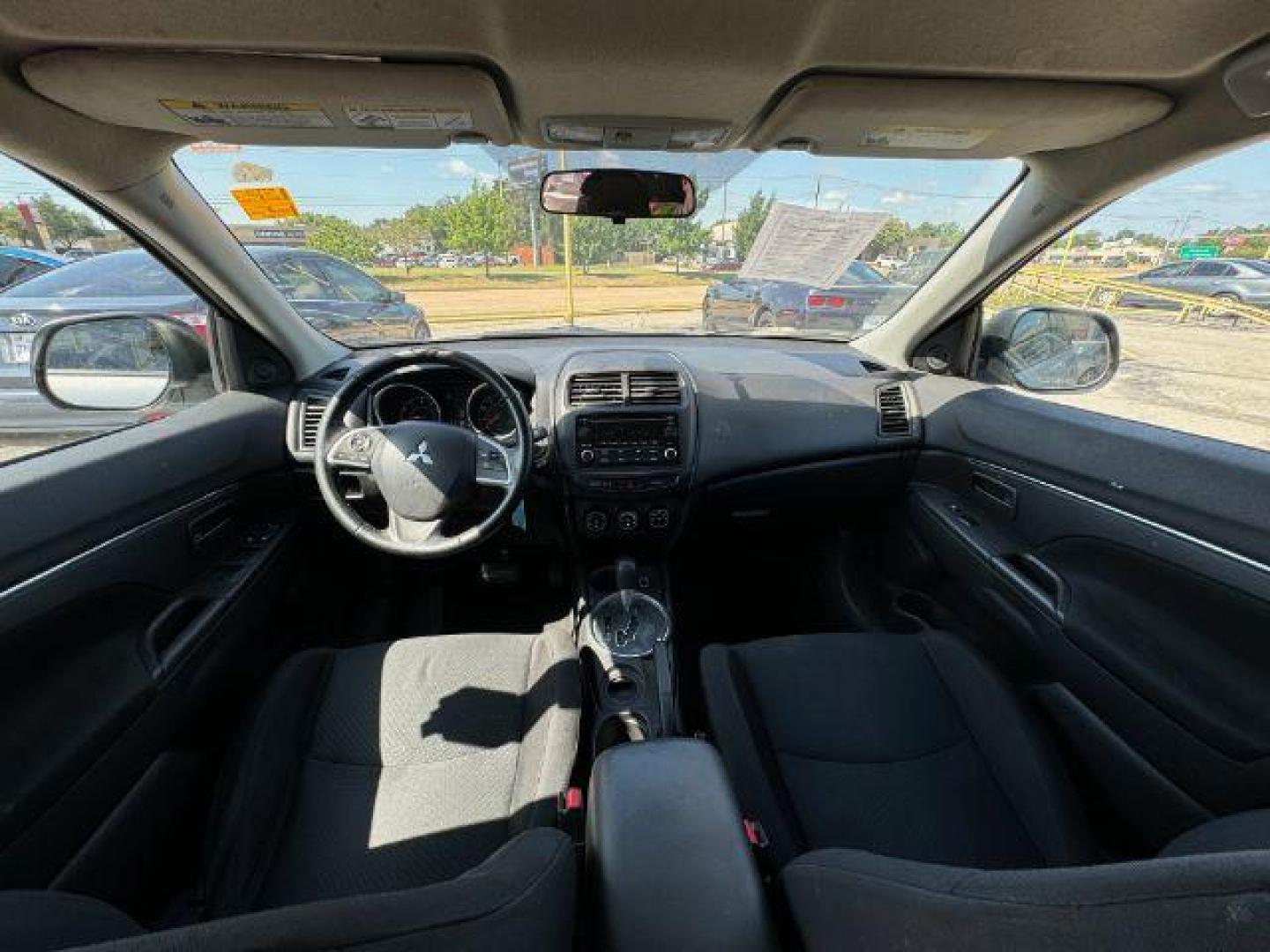 2015 SILVER Mitsubishi Outlander Sport ES 2WD (4A4AP3AU7FE) with an 2.0L L4 DOHC 16V engine, Continuously Variabl transmission, located at 2715 W Pioneer Pkwy, Arlington, TX, 76013, (817) 265-9009, 32.710262, -97.153236 - Photo#13