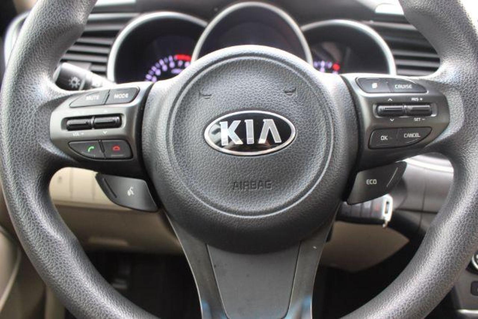 2014 WHITE Kia Optima LX (5XXGM4A75EG) with an 2.4L L4 DOHC 16V engine, 6-Speed Automatic transmission, located at 2715 W Pioneer Pkwy, Arlington, TX, 76013, (817) 265-9009, 32.710262, -97.153236 - Photo#17