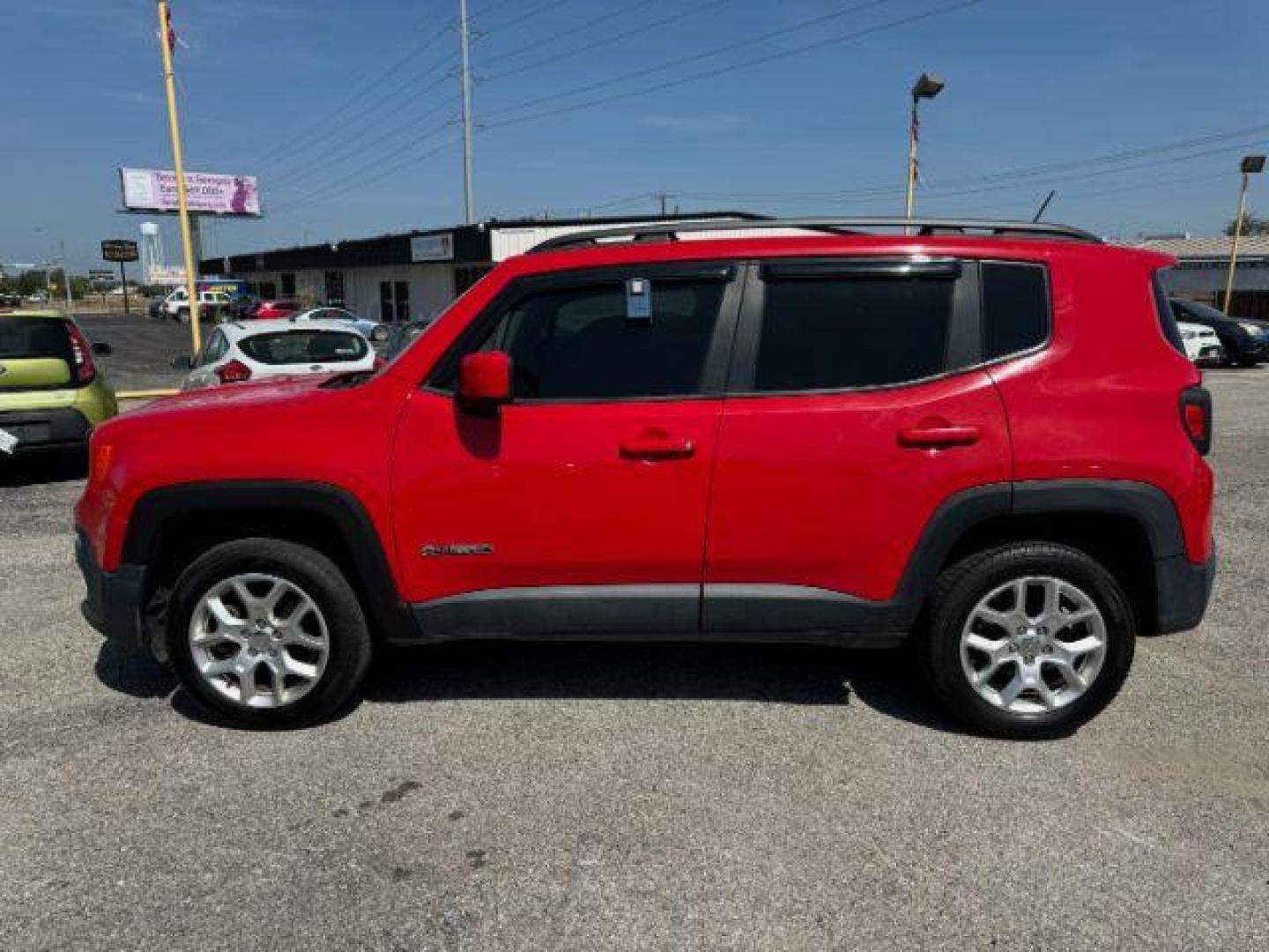 2016 RED Jeep Renegade Latitude 4WD (ZACCJBBT1GP) with an 2.4L L4 DOHC 16V engine, 6-Speed Manual transmission, located at 2715 W Pioneer Pkwy, Arlington, TX, 76013, (817) 265-9009, 32.710262, -97.153236 - Photo#1