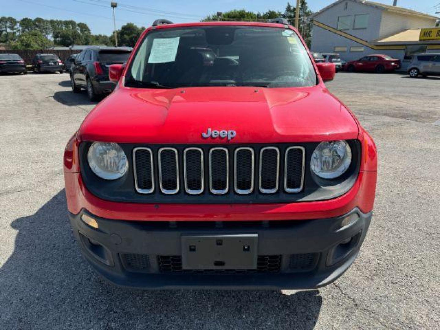 2016 RED Jeep Renegade Latitude 4WD (ZACCJBBT1GP) with an 2.4L L4 DOHC 16V engine, 6-Speed Manual transmission, located at 2715 W Pioneer Pkwy, Arlington, TX, 76013, (817) 265-9009, 32.710262, -97.153236 - Photo#3