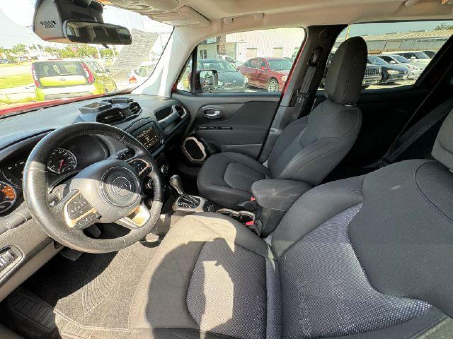 2016 RED Jeep Renegade Latitude 4WD (ZACCJBBT1GP) with an 2.4L L4 DOHC 16V engine, 6-Speed Manual transmission, located at 2715 W Pioneer Pkwy, Arlington, TX, 76013, (817) 265-9009, 32.710262, -97.153236 - Photo#13