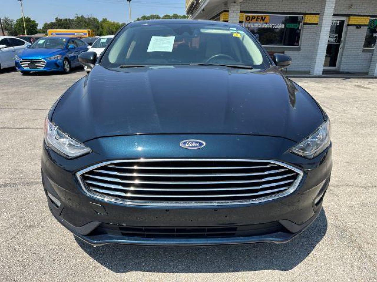 2020 Blue Ford Fusion SE (3FA6P0HD9LR) with an 1.5L L4 DOHC 16V engine, 6-Speed Automatic transmission, located at 2715 W Pioneer Pkwy, Arlington, TX, 76013, (817) 265-9009, 32.710262, -97.153236 - Photo#4
