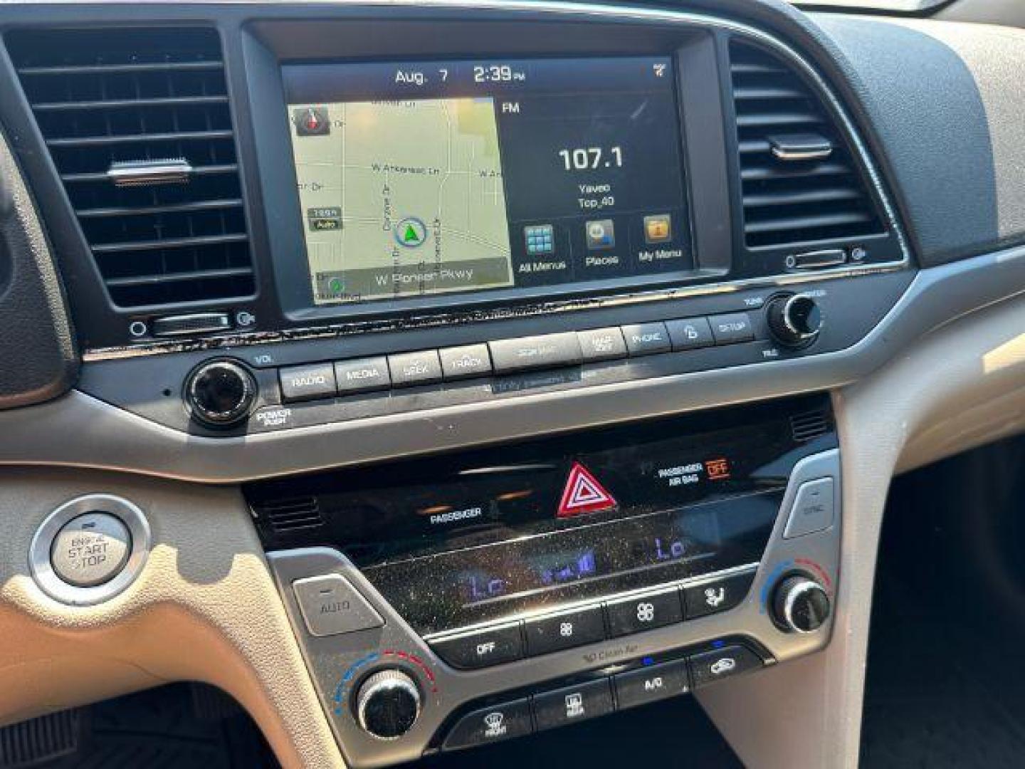 2017 WHITE Hyundai Elantra Limited (5NPD84LF3HH) with an 1.8L L4 DOHC 16V engine, 6-Speed Automatic transmission, located at 2715 W Pioneer Pkwy, Arlington, TX, 76013, (817) 265-9009, 32.710262, -97.153236 - Photo#17