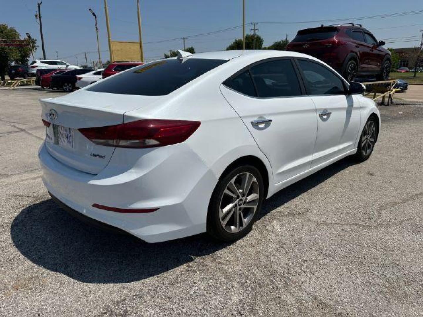 2017 WHITE Hyundai Elantra Limited (5NPD84LF3HH) with an 1.8L L4 DOHC 16V engine, 6-Speed Automatic transmission, located at 2715 W Pioneer Pkwy, Arlington, TX, 76013, (817) 265-9009, 32.710262, -97.153236 - Photo#7
