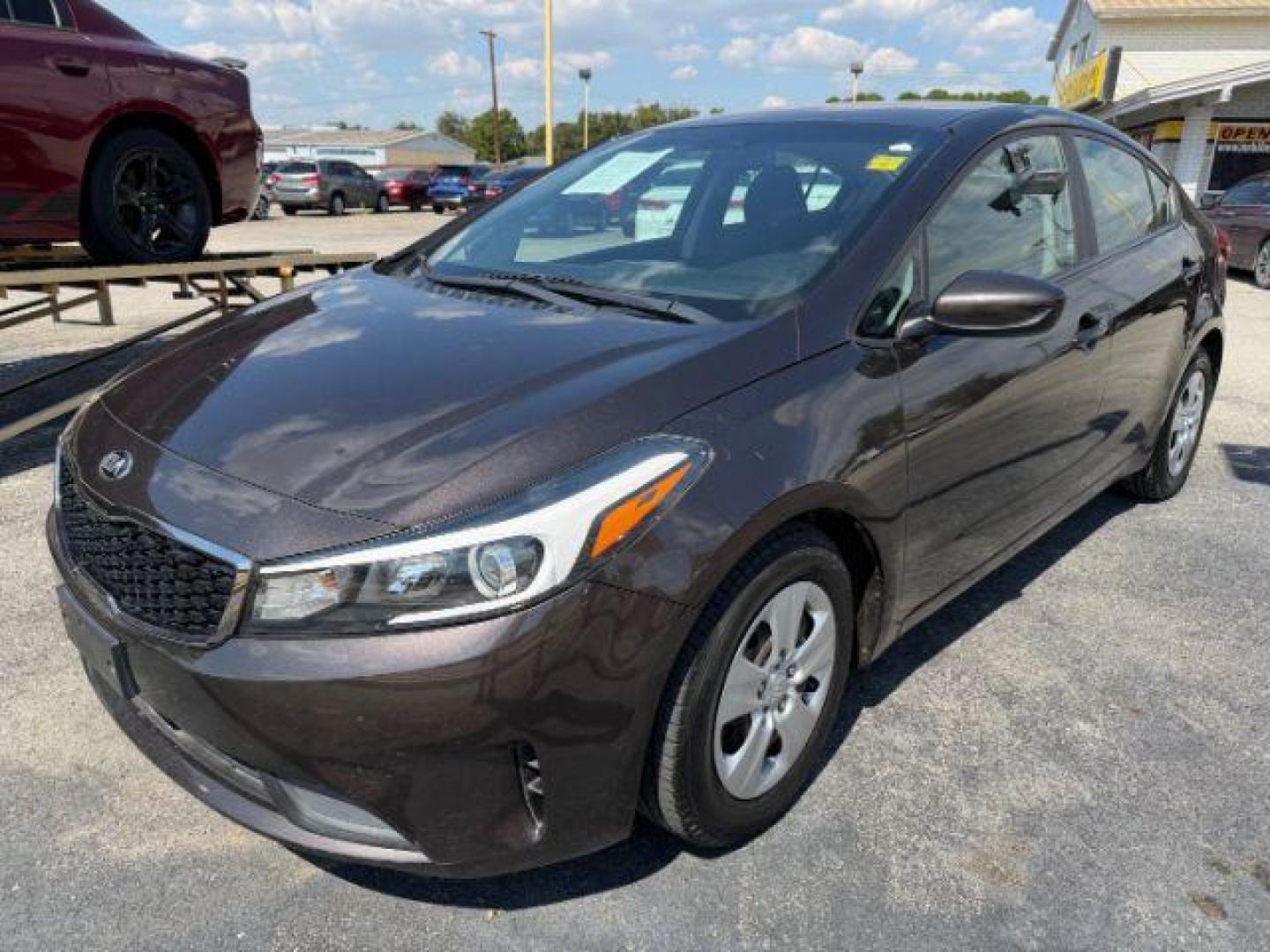 2017 BROWN Kia Forte LX 6A (3KPFL4A78HE) with an 2.0L L4 DOHC 16V engine, 6-Speed Automatic transmission, located at 2715 W Pioneer Pkwy, Arlington, TX, 76013, (817) 265-9009, 32.710262, -97.153236 - Photo#2