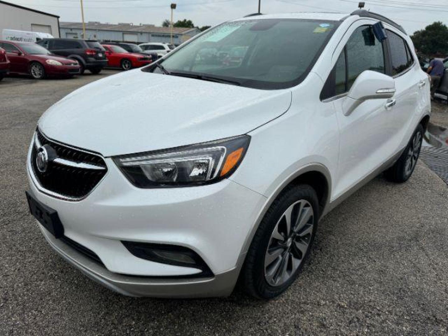 2018 WHITE Buick Encore Preferred II FWD (KL4CJBSM3JB) with an 1.4L L4 DOHC 16V TURBO engine, 6-Speed Automatic transmission, located at 2715 W Pioneer Pkwy, Arlington, TX, 76013, (817) 265-9009, 32.710262, -97.153236 - Photo#3