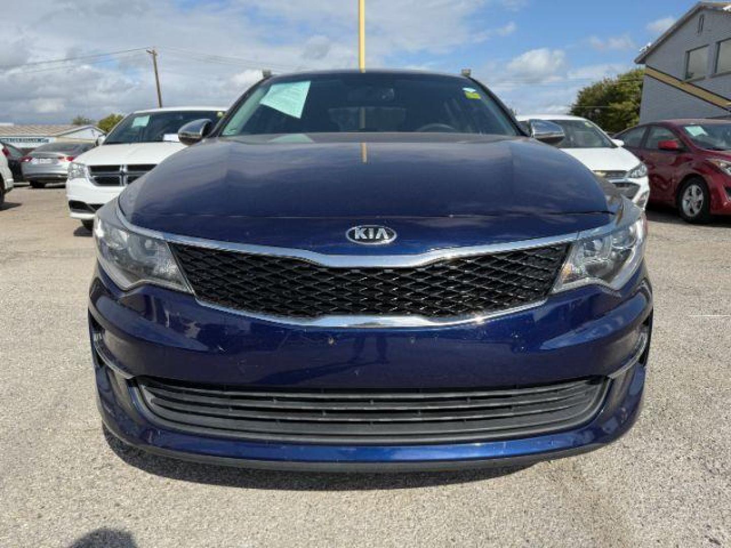 2017 BLUE Kia Optima LX (5XXGT4L33HG) with an 2.4L L4 DOHC 16V engine, 6-Speed Automatic transmission, located at 2715 W Pioneer Pkwy, Arlington, TX, 76013, (817) 265-9009, 32.710262, -97.153236 - Photo#4