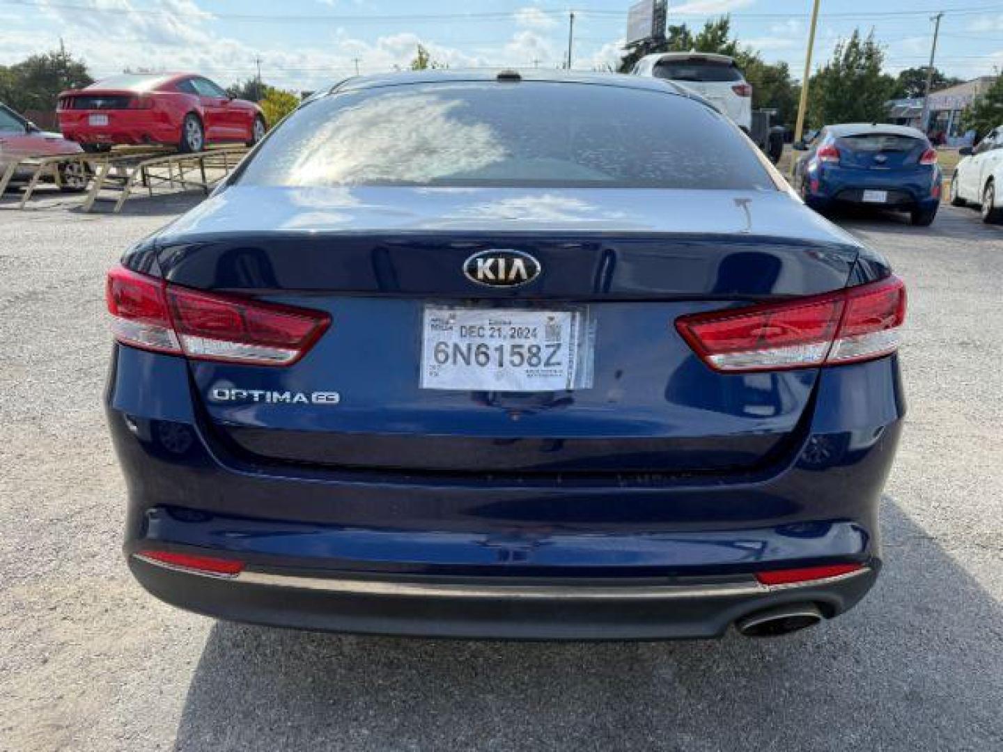 2017 BLUE Kia Optima LX (5XXGT4L33HG) with an 2.4L L4 DOHC 16V engine, 6-Speed Automatic transmission, located at 2715 W Pioneer Pkwy, Arlington, TX, 76013, (817) 265-9009, 32.710262, -97.153236 - Photo#7