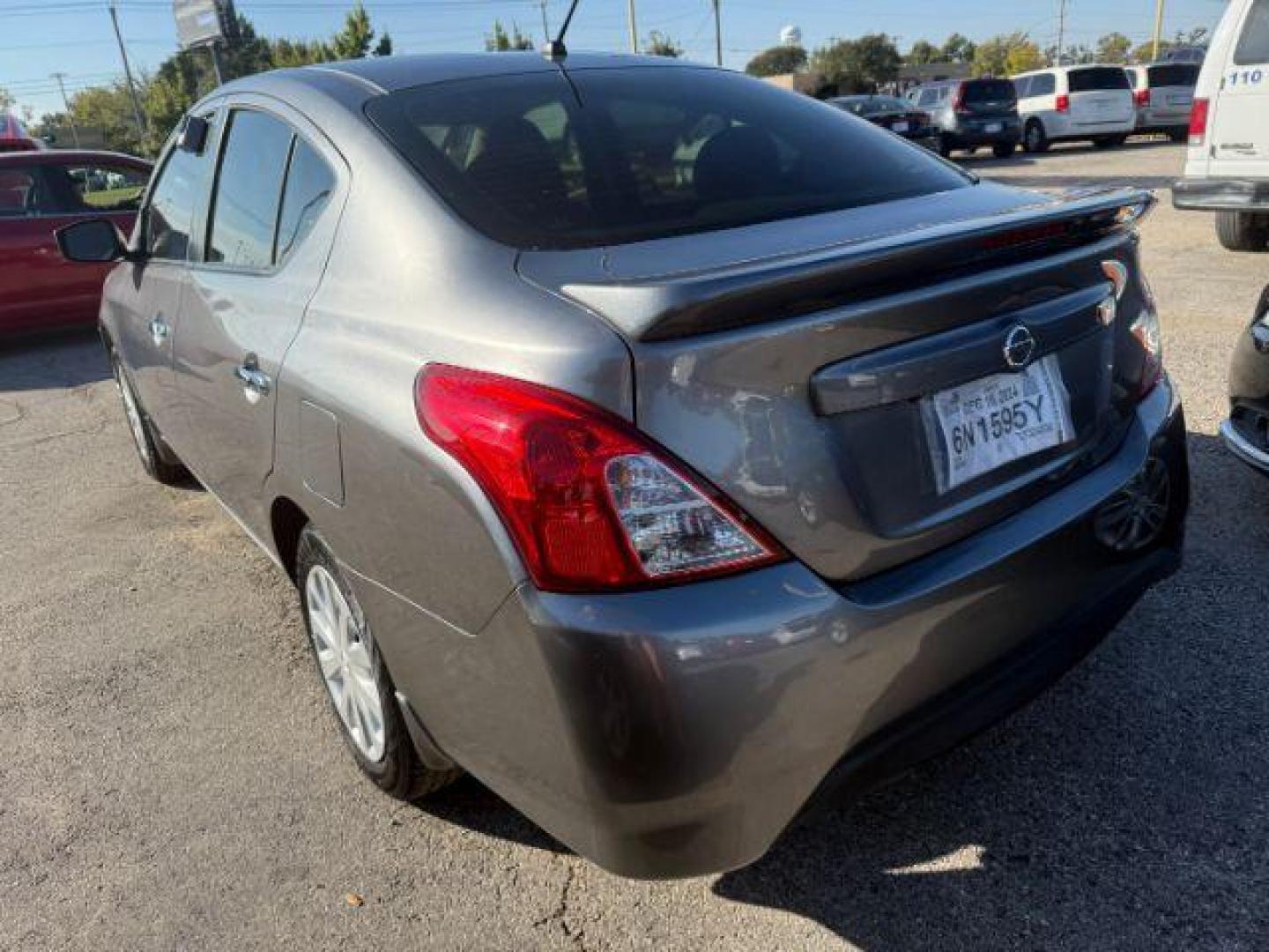 2018 GRAY Nissan Versa 1.6 SV Sedan (3N1CN7AP5JL) with an 1.6L L4 DOHC 16V engine, Continuously Variable Transmission transmission, located at 2715 W Pioneer Pkwy, Arlington, TX, 76013, (817) 265-9009, 32.710262, -97.153236 - Photo#8