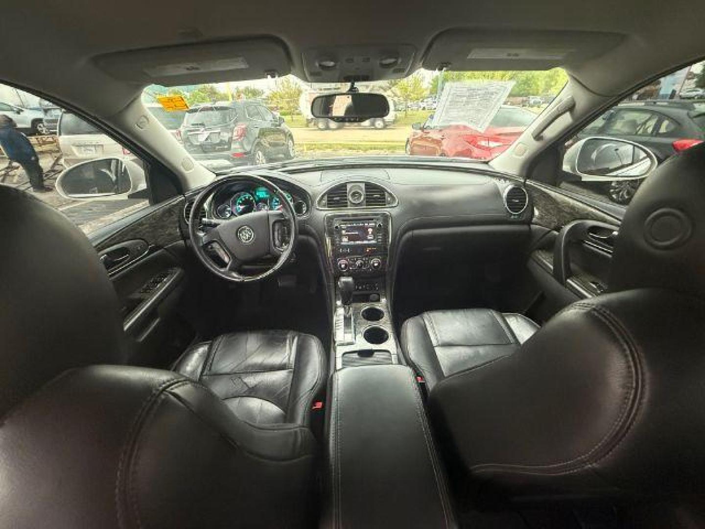 2014 WHITE Buick Enclave Leather (5GAKRBKDXEJ) with an 3.6L V-6 gasoline direct injection engine, located at 2715 W Pioneer Pkwy, Arlington, TX, 76013, (817) 265-9009, 32.710262, -97.153236 - Photo#15