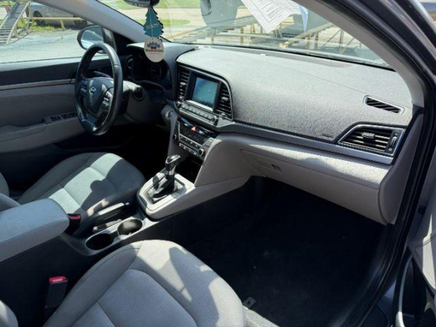 2018 GRAY Hyundai Elantra Value Edition (5NPD84LF5JH) with an Nu 2L I-4 DOHC engine, located at 2715 W Pioneer Pkwy, Arlington, TX, 76013, (817) 265-9009, 32.710262, -97.153236 - Photo#12