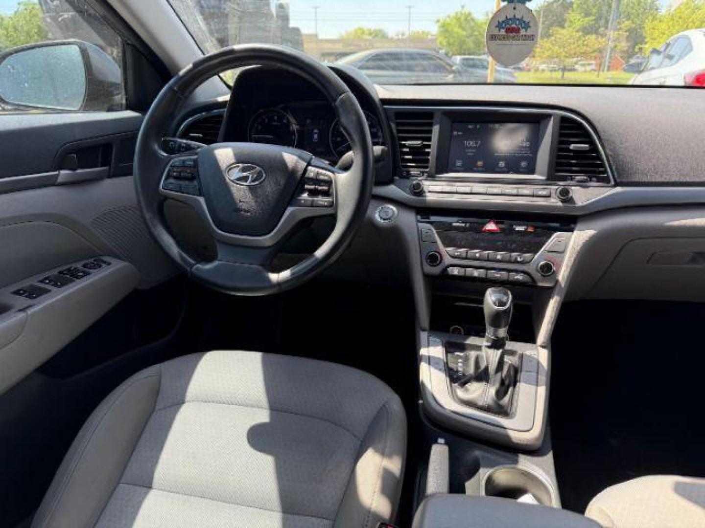 2018 GRAY Hyundai Elantra Value Edition (5NPD84LF5JH) with an Nu 2L I-4 DOHC engine, located at 2715 W Pioneer Pkwy, Arlington, TX, 76013, (817) 265-9009, 32.710262, -97.153236 - Photo#14