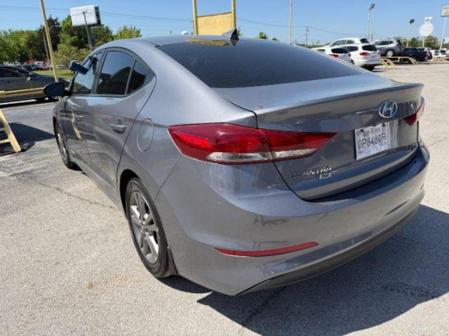 2018 GRAY Hyundai Elantra Value Edition (5NPD84LF5JH) with an Nu 2L I-4 DOHC engine, located at 2715 W Pioneer Pkwy, Arlington, TX, 76013, (817) 265-9009, 32.710262, -97.153236 - Photo#8