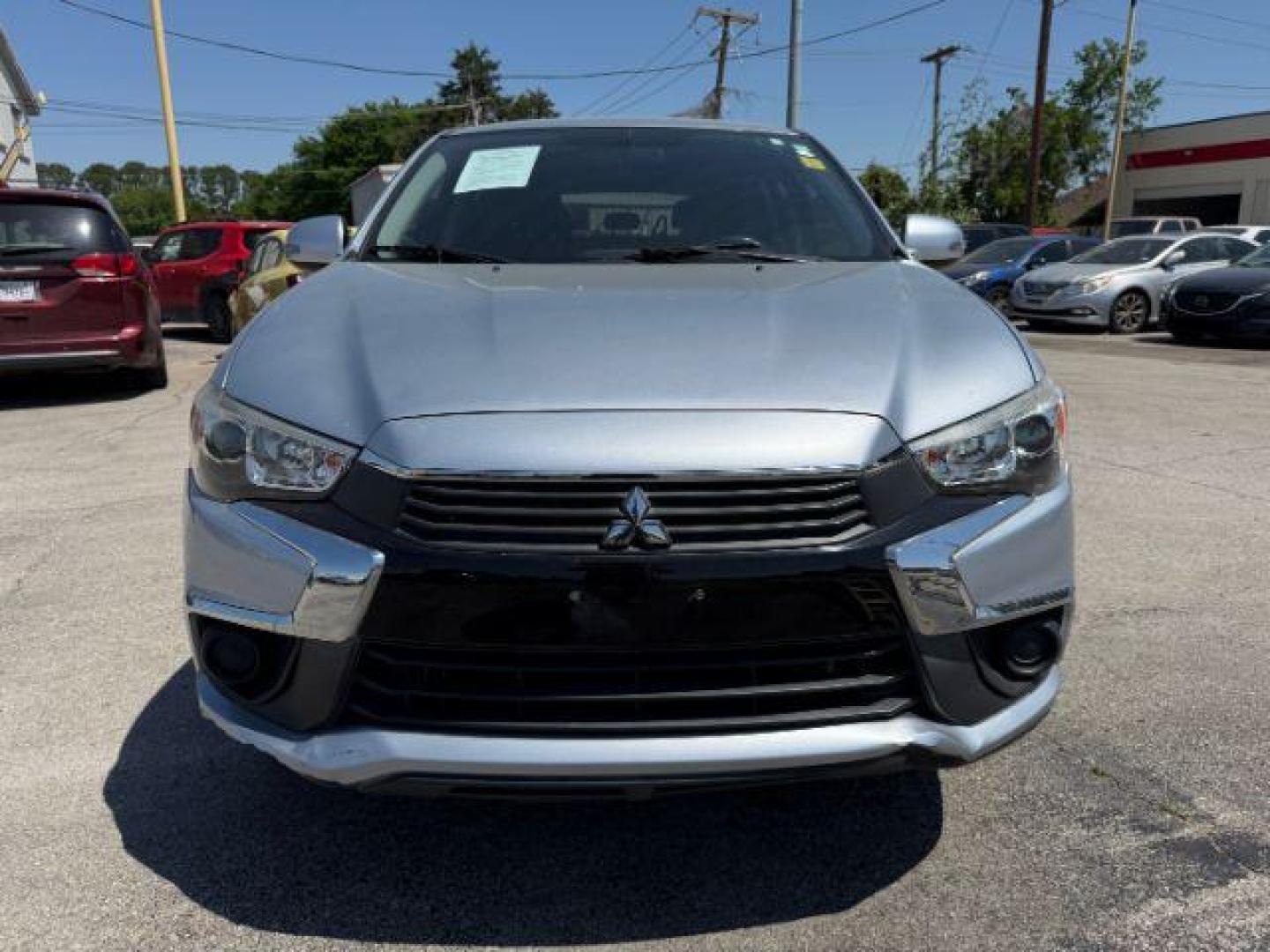 2017 SILVER Mitsubishi Outlander Sport 2.0 ES (JA4AP3AU1HZ) with an 2L I-4 DOHC engine, located at 2715 W Pioneer Pkwy, Arlington, TX, 76013, (817) 265-9009, 32.710262, -97.153236 - Photo#4