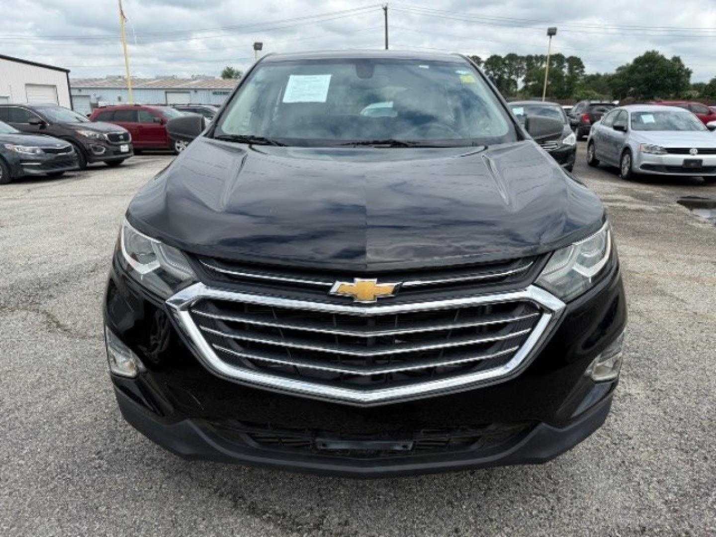 2018 BLACK Chevrolet Equinox LS 2WD (3GNAXHEV3JL) with an 1.5L L4 DOHC 16V TUR engine, 6-Speed Automatic transmission, located at 2715 W Pioneer Pkwy, Arlington, TX, 76013, (817) 265-9009, 32.710262, -97.153236- Photo#3